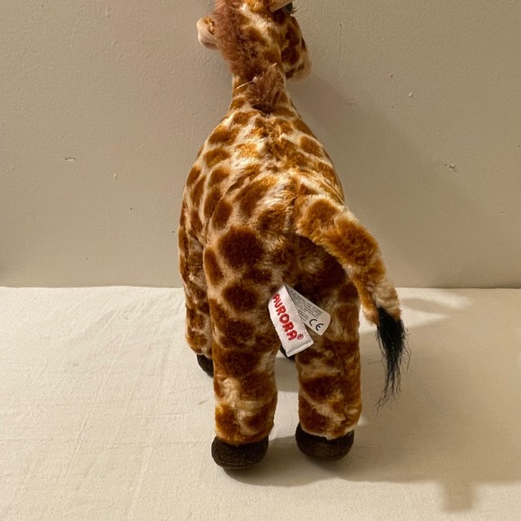 Aurora Babies Giraffe Plush Stuffed Animal Toy Brown Spotted Zoo Pal Kids - Picture 5 of 8